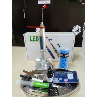 dụng cụ gắn đá đắp khểnh lên răng tặng kèm 30 viên đá