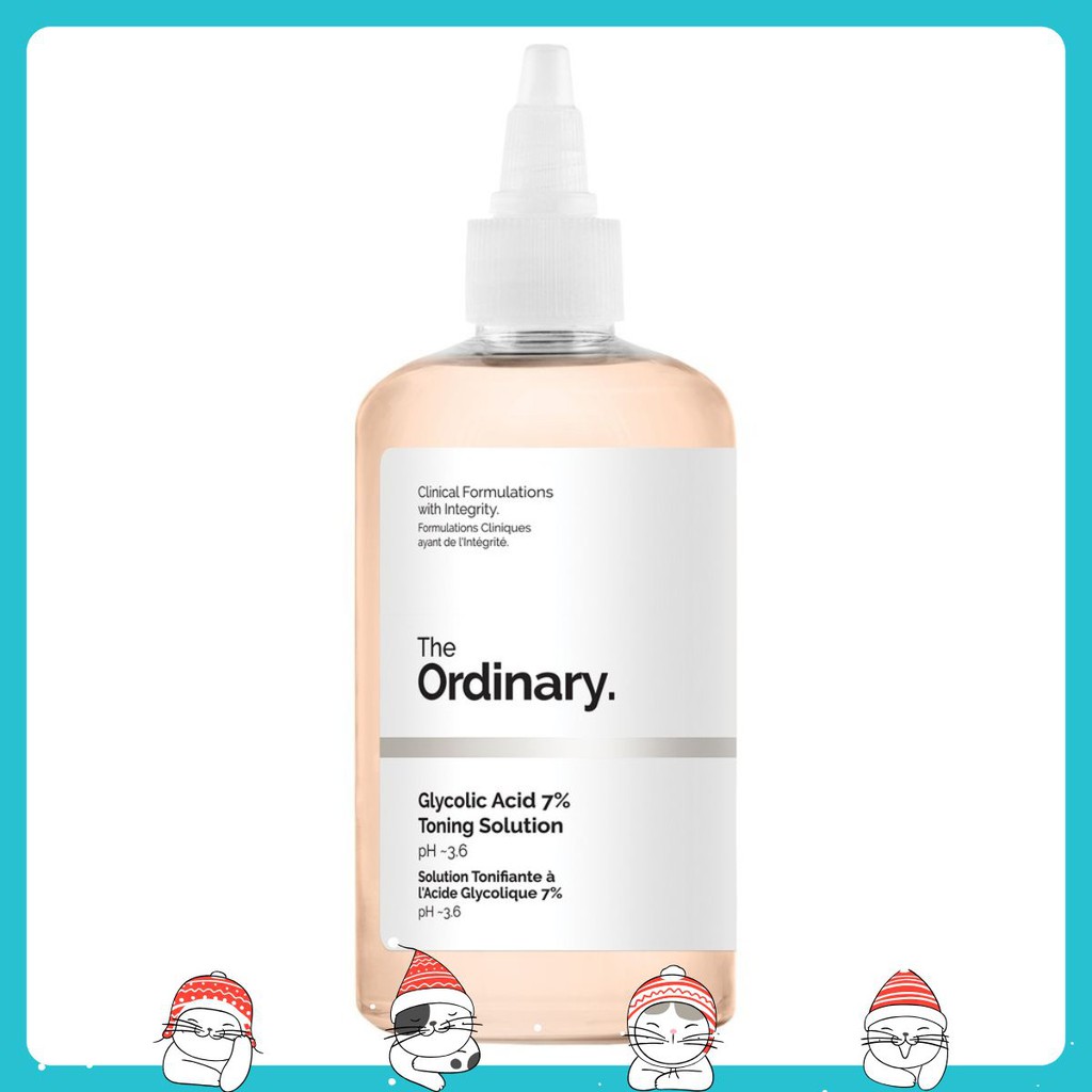 [BÁN CHẠY NHẤT] Toner Dưỡng Sáng Tẩy Da Chết 240ml Glycolic Acid 7% Toning Solution - The Ordinary