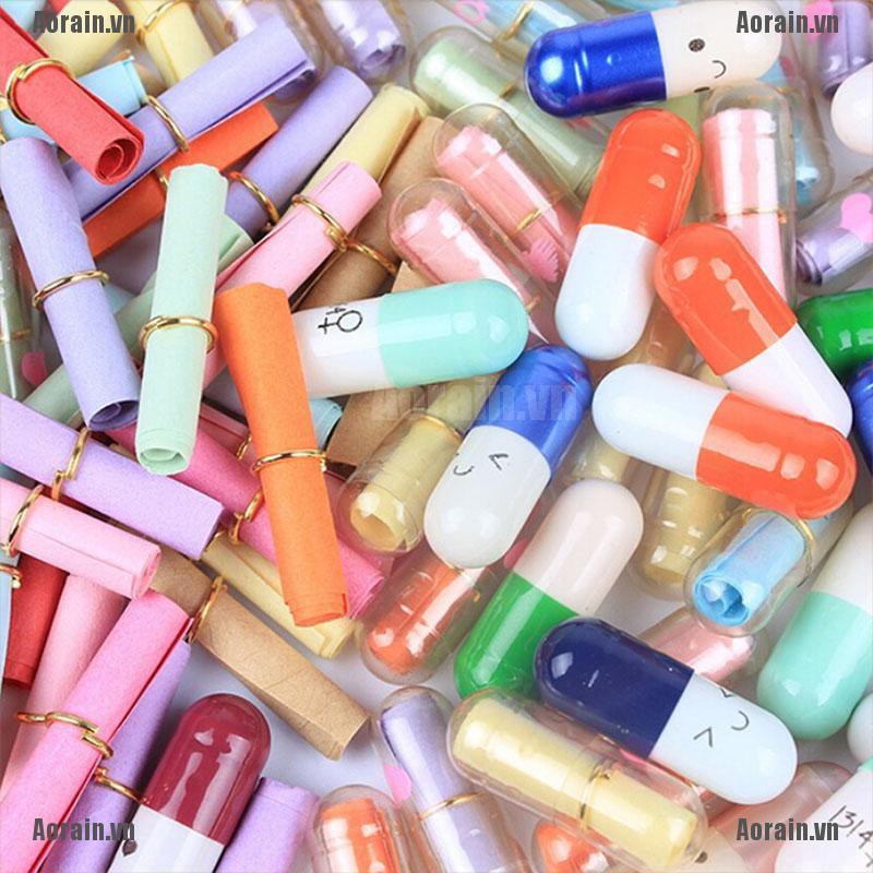 Bộ 50 Viên Nang Thông Điệp Nhiều Màu Sắc