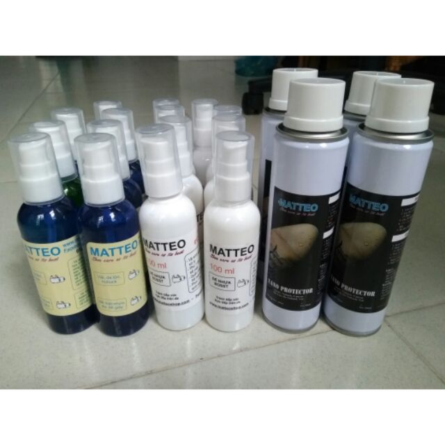 Combo vệ sinh + tẩy ố + nano Matteo