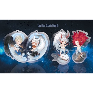 Móc khoá acrylic Âm Dương Sư - chibi by Sinvia Doanh Doanh