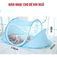 Nệm Mùng Di Động Phát Nhạc Cho Bé vui nhộn-Nệm có mùng happy baby tiện dụng