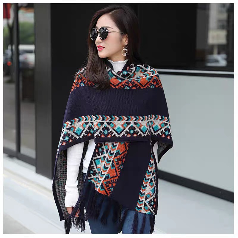 Áo Choàng Thổ Cẩm Cao Cấp Có Sẵn