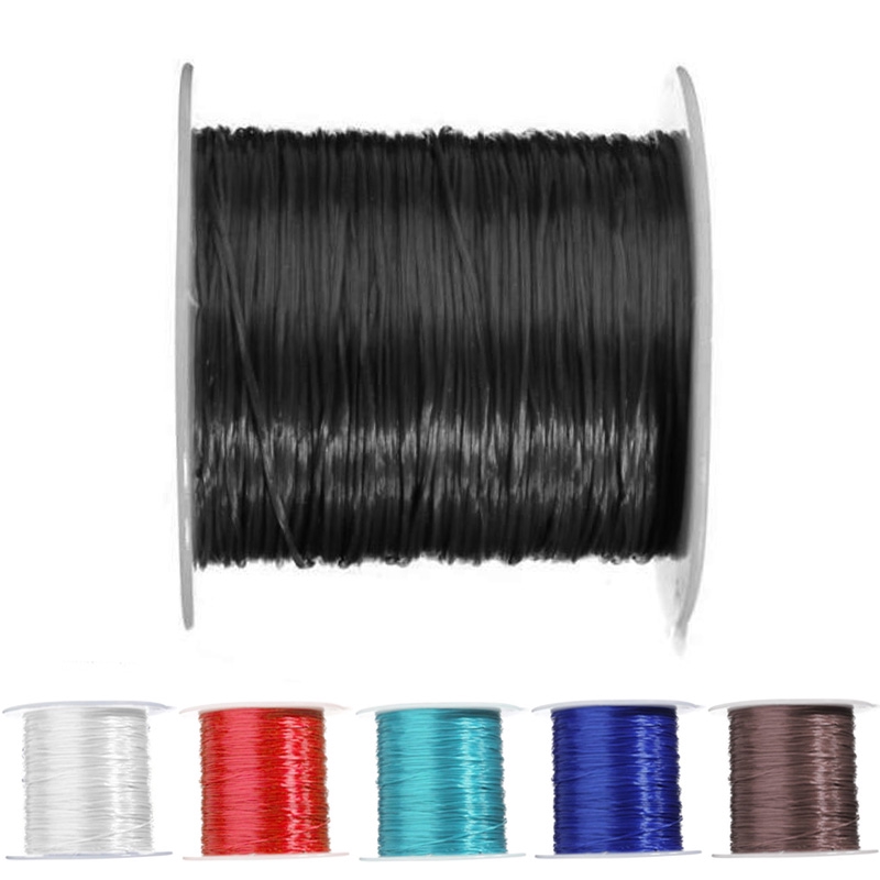 @TL*0.5mm Elastic Stretch String Thread Cord 10M For DIY Creative Bracelet Making