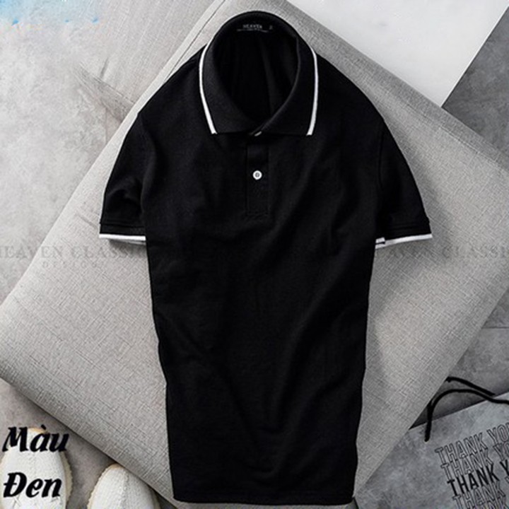 [Mã FAMAYMA2 giảm 10K đơn 50K] Áo polo nam nữ có cổ chất vải thun cá sấu dày dặn | BigBuy360 - bigbuy360.vn