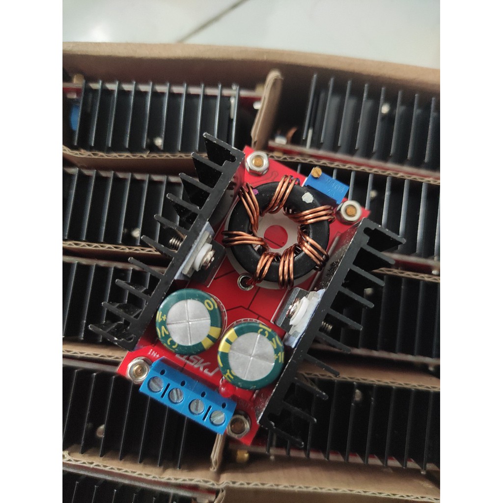 Mạch Tăng Áp DC 10-32V Lên 12-35V 150W