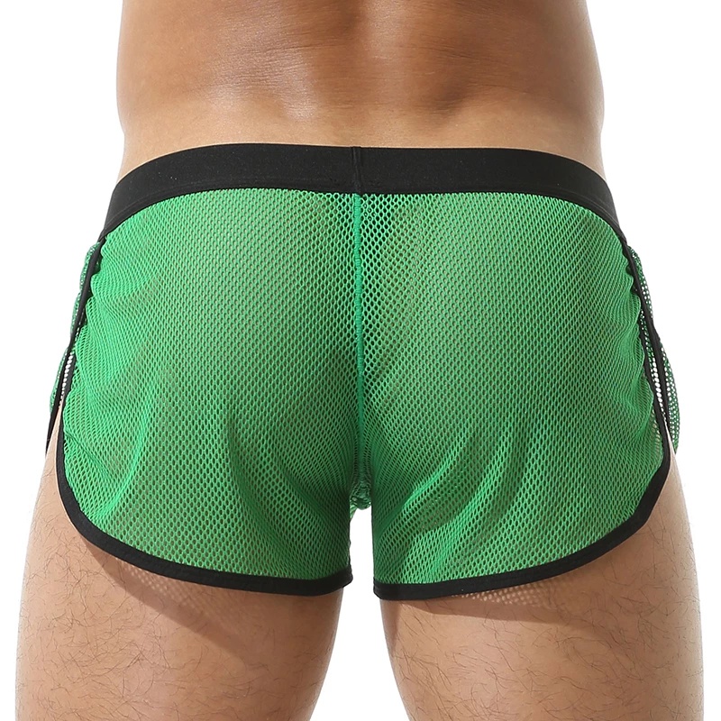 Quần Lót Boxer Nam Trong Suốt Dạng Lưới