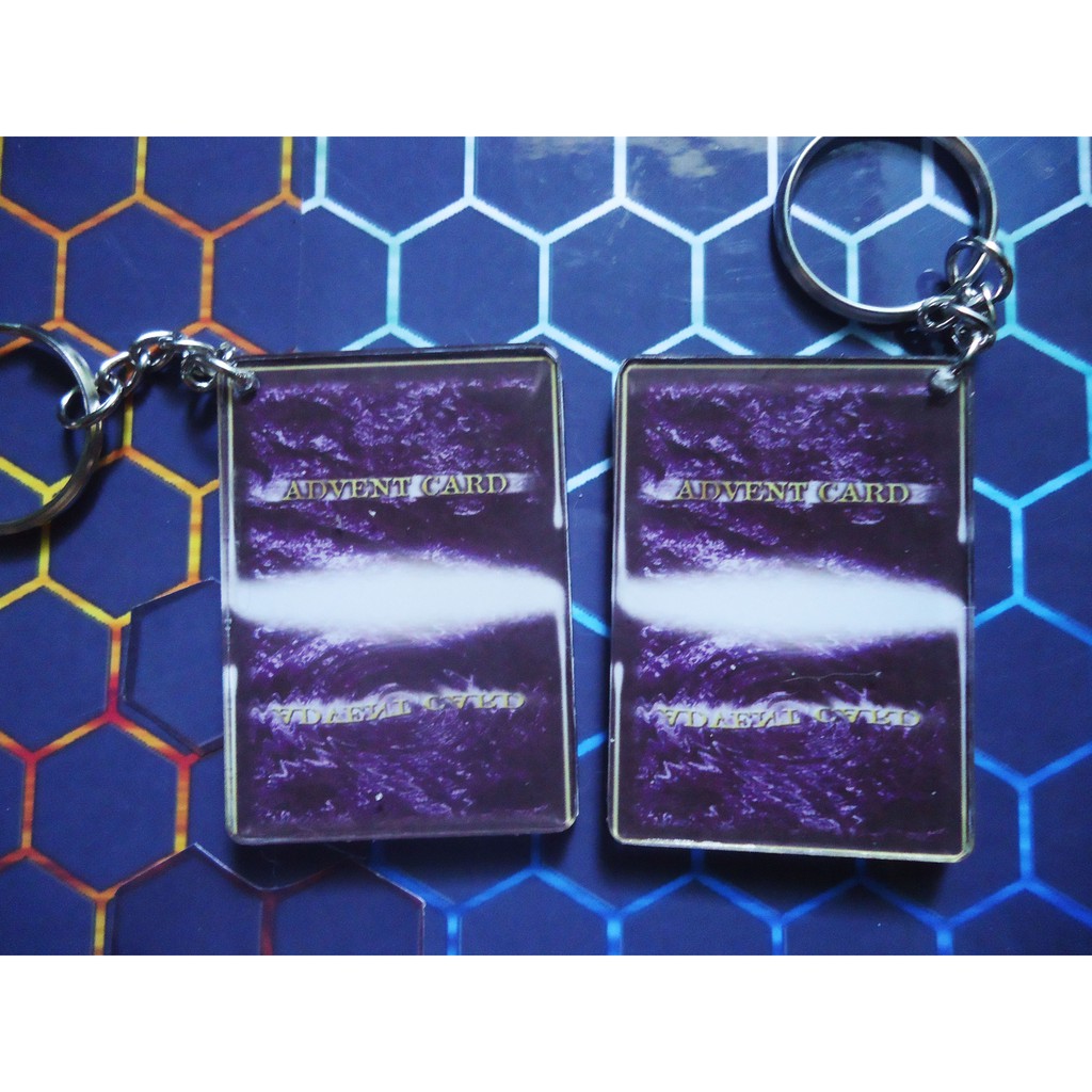 Móc khóa Advent Kamen Rider - Mica cứng