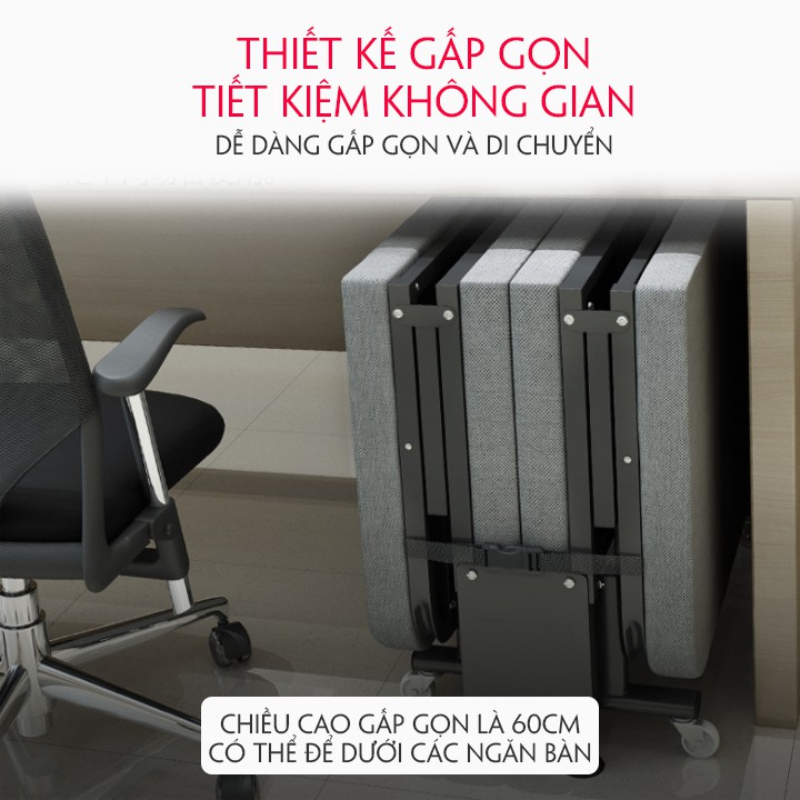 Sẵn Hàng - Giường gấp gọn, giướng gấp giường gấp thông minh, ghế sofa gấp gọn văn phòng