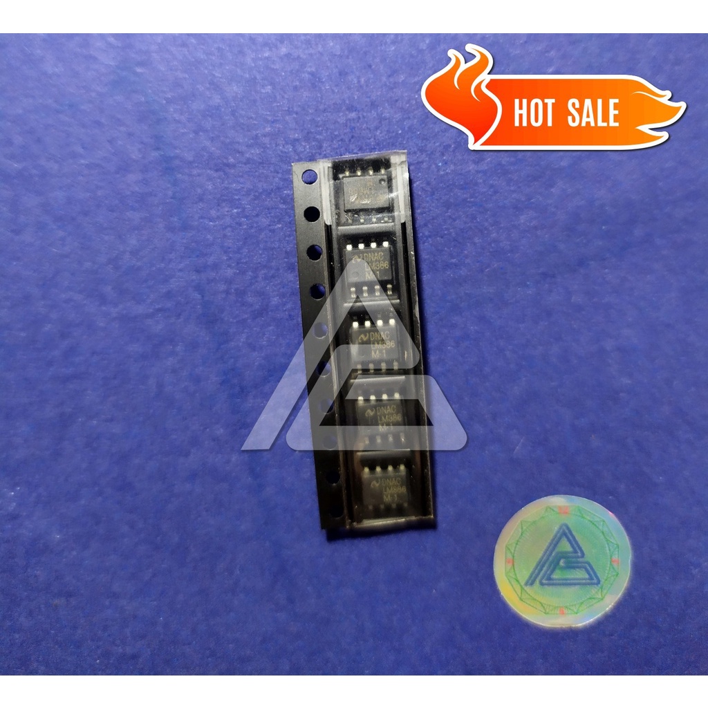 Set 5 Chip Điện Tử LM386 SOP-8, 5 IC LM386