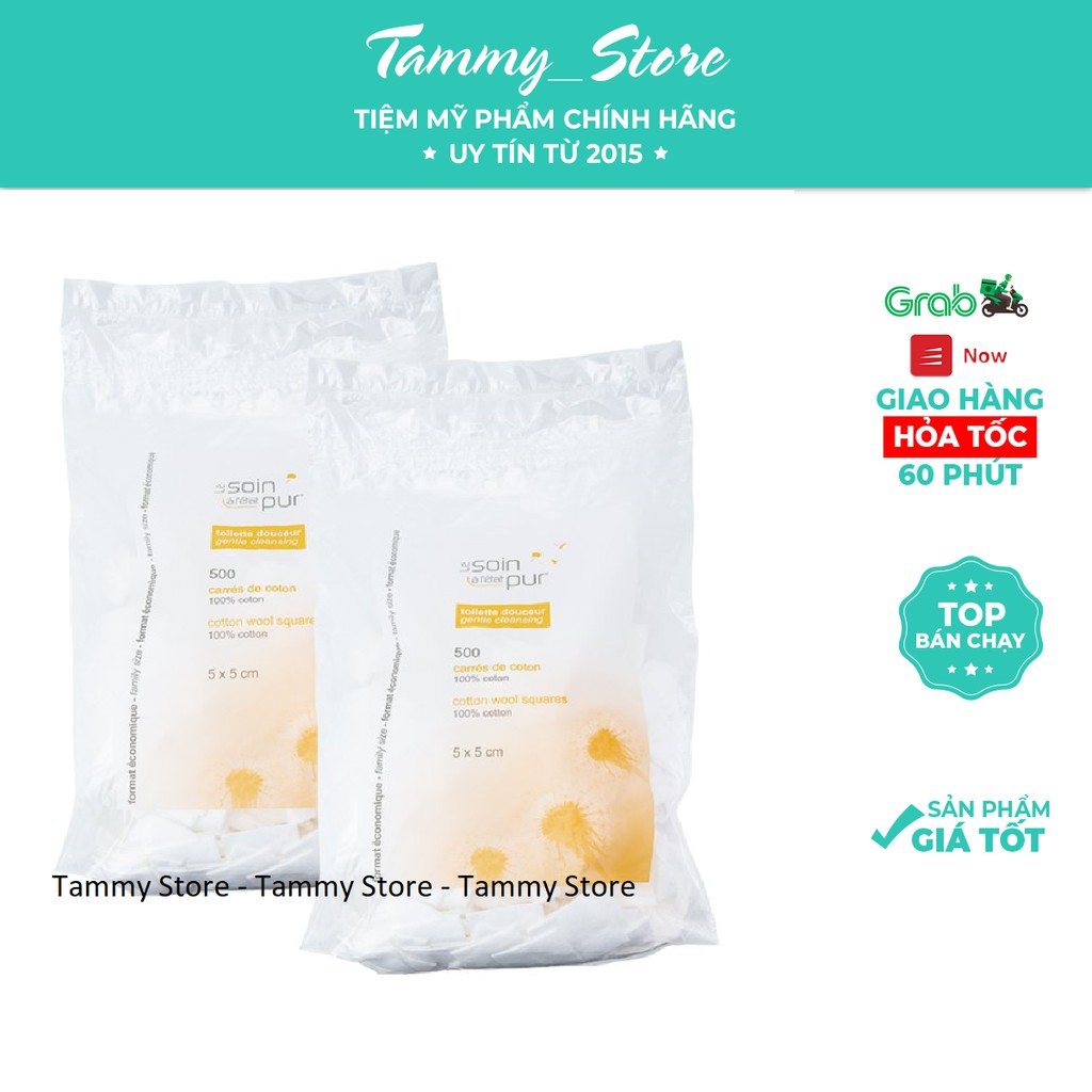 Bông Tẩy Trang Tetra Medical 500 Miếng