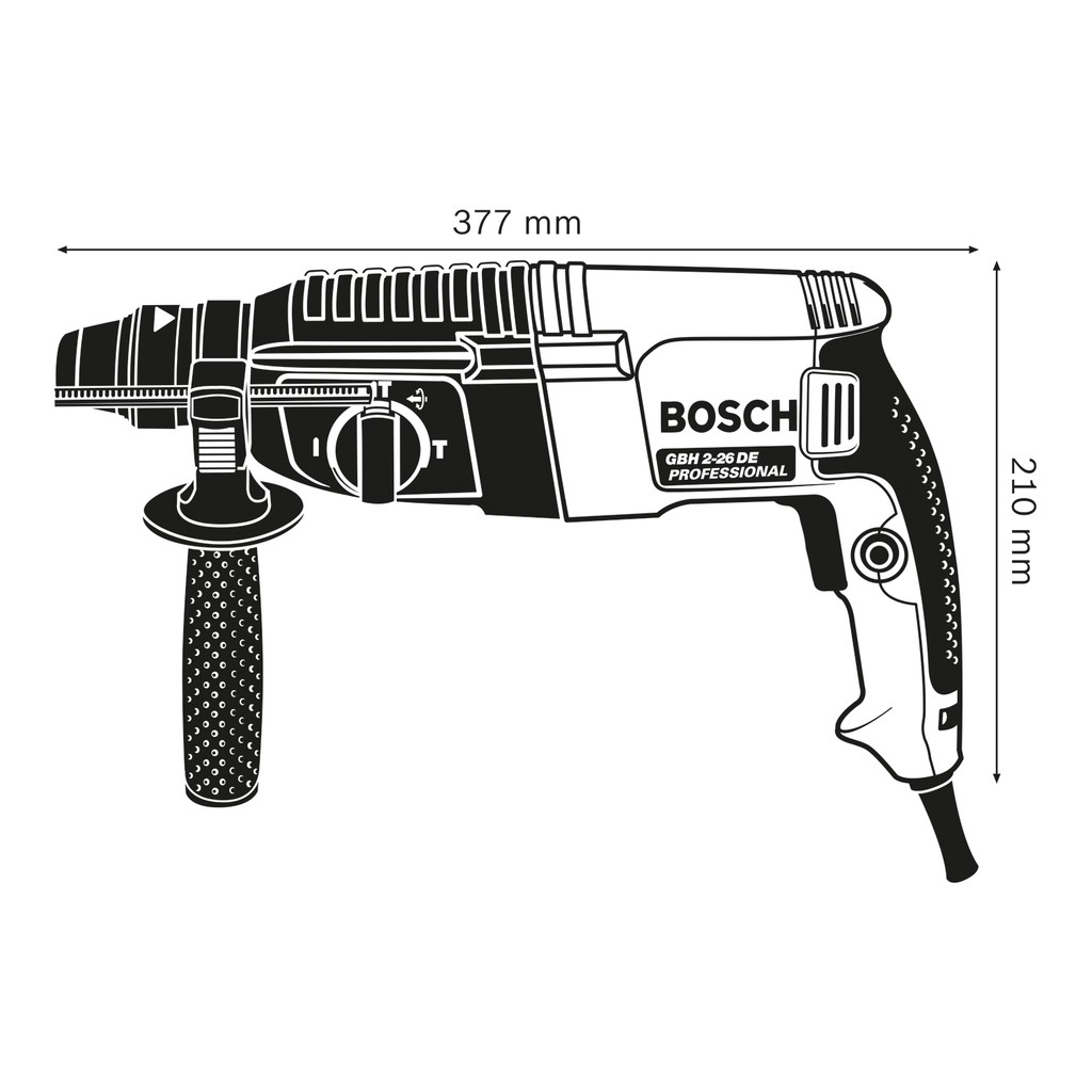 Máy khoan búa Bosch GBH 2-26 E / GBH 2-26 DE / GBH 2-26 RE / GBH 2-26 DRE