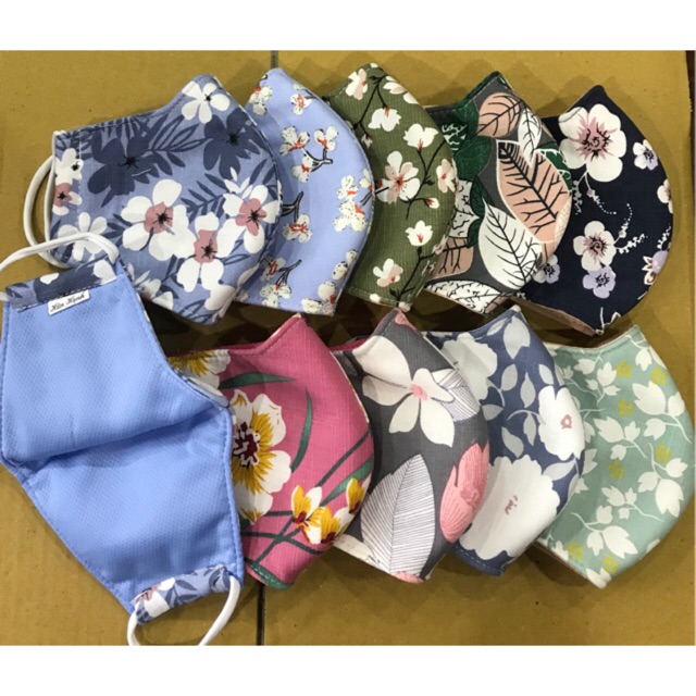 Combo 10 Khẩu trang người lớn vải đẹp, chống nắng chống bụi tốt | BigBuy360 - bigbuy360.vn