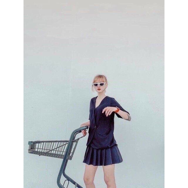 Kính mắt xếch vuông nhọn T2 Giá Rẻ