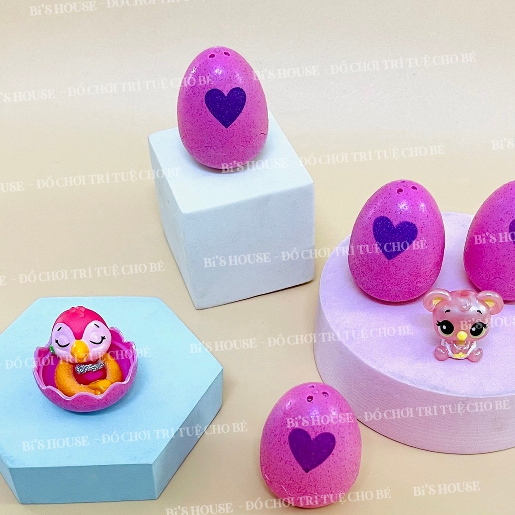 Trứng Hatchimals phiên bản hồng nhũ