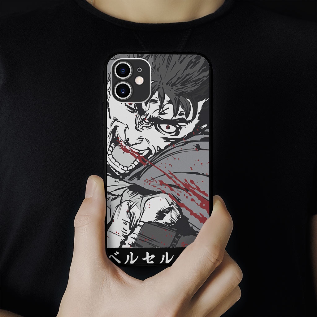 Ốp lưng Manga berserk Guts gào thét cho IPHONE và SAMSUNG  MANGA00065
