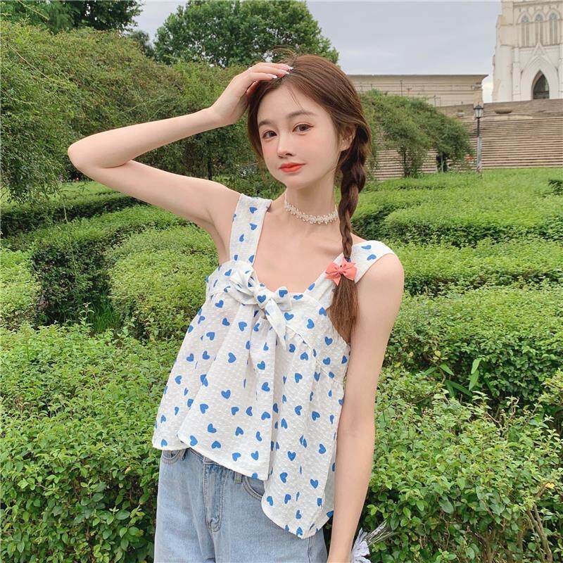 Áo croptop IELGY không tay cá tính cho nữ