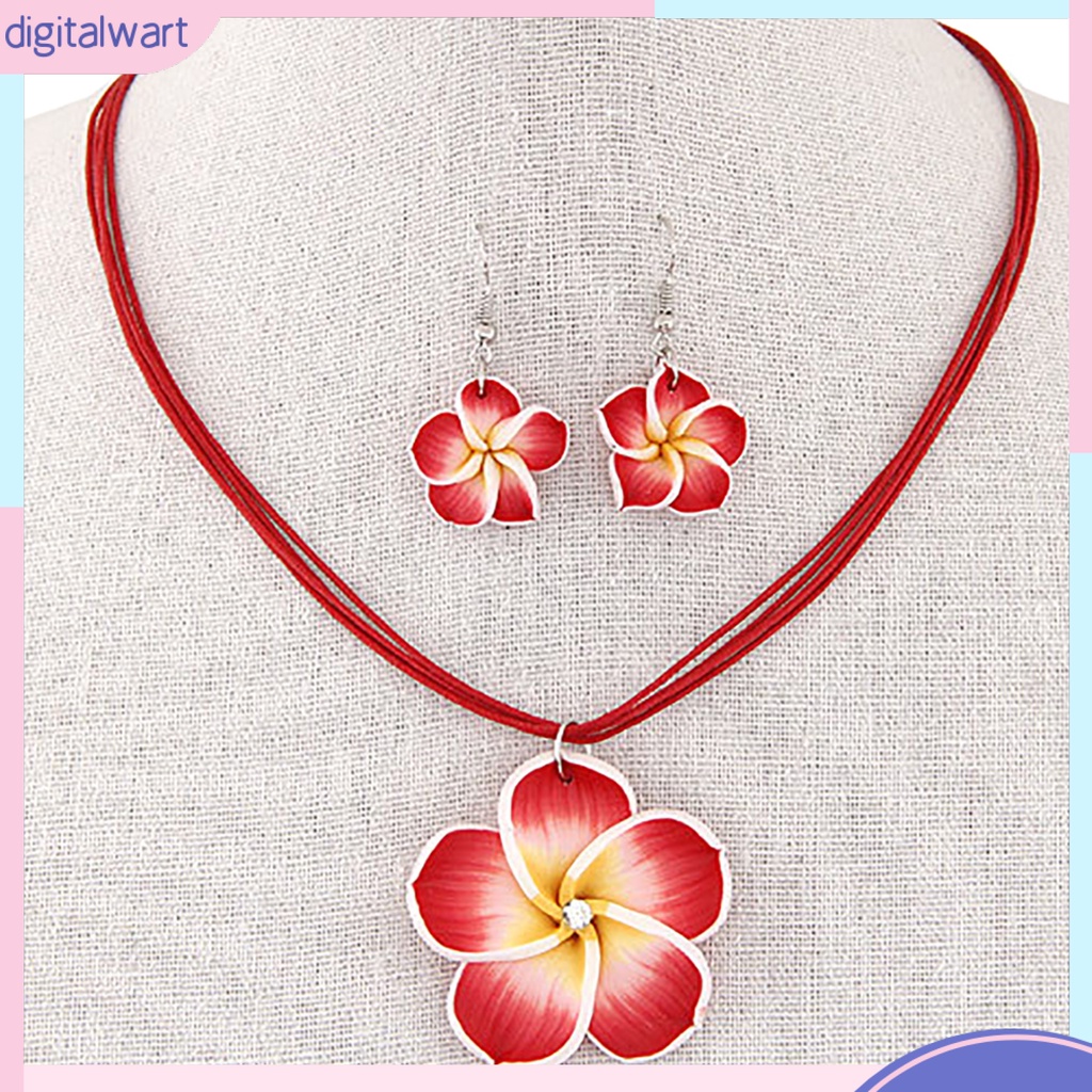 Bộ Trang Sức Hợp Kim Hình Bông Hoa Quyến Rũ Thời Trang Dành Cho Nữ