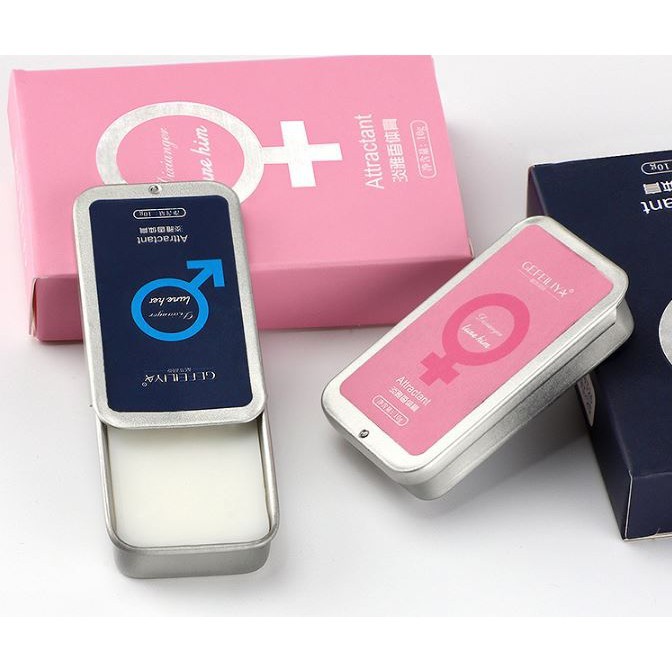 [RẺ VÔ ĐỊCH] Nước hoa ĐÔI mini dạng sáp thơm lâu quyến rũ dùng cho nam nữ