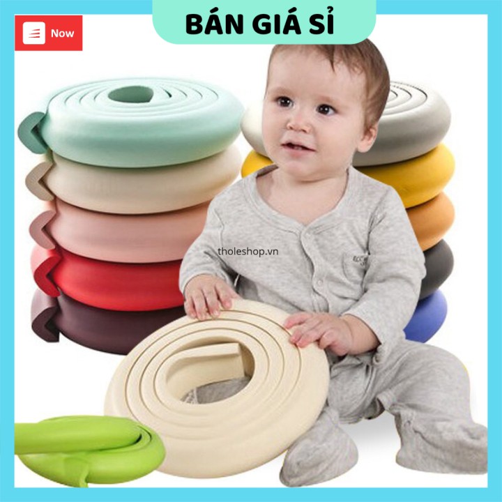 Dây bọt biển bọc cạnh bàn dài bảo vệ bé yêu