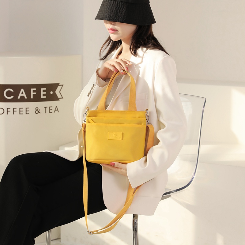 Túi Xách Canvas Siêu Nhẹ Chống Thấm Nước Thời Trang Cho Nữ