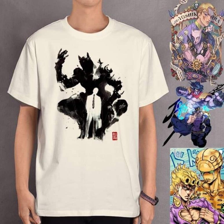 Áo Phông In Hình JoJo 's Bizarre Adventure Nam Nữ Cá Tính