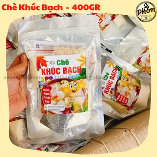 [HOẢ TỐC] Set Nguyên Liệu Chè Khúc Bạch Trọng Lượng 400GR, Chuẩn Vị Nhà làm - Ăn Vặt Nhà Phởn