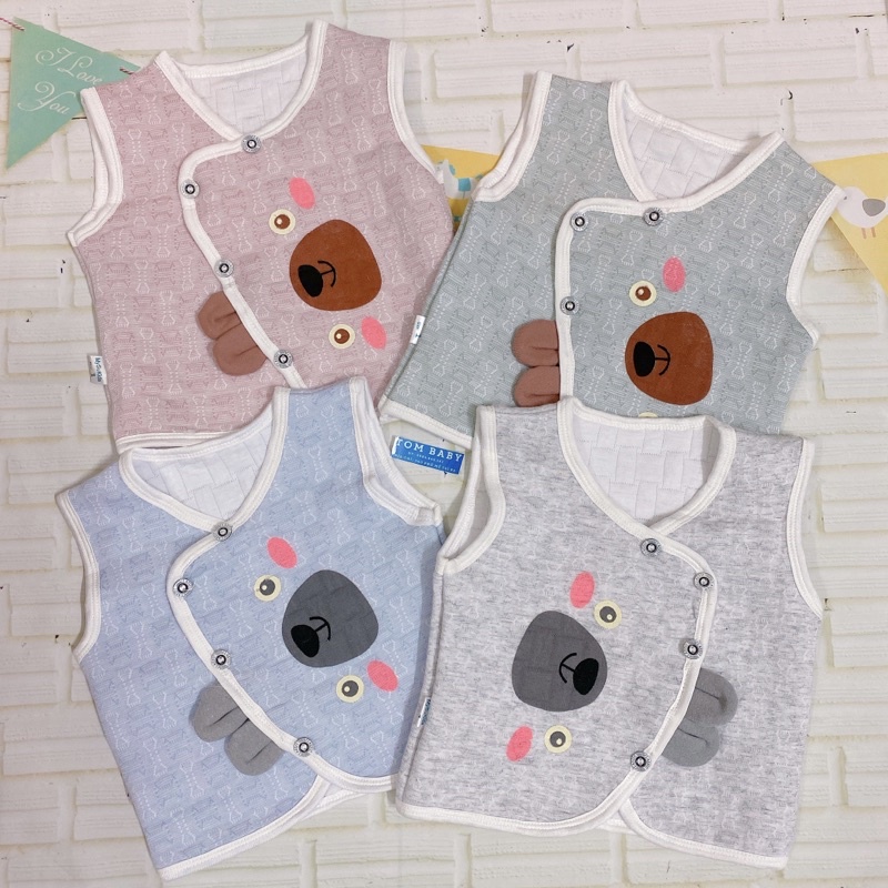 Áo gile trần bông/ nỉ bông cho bé yêu