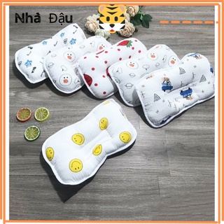 Gối xô sơ sinh lõm giữa sợi tre Wooji giá sỉ