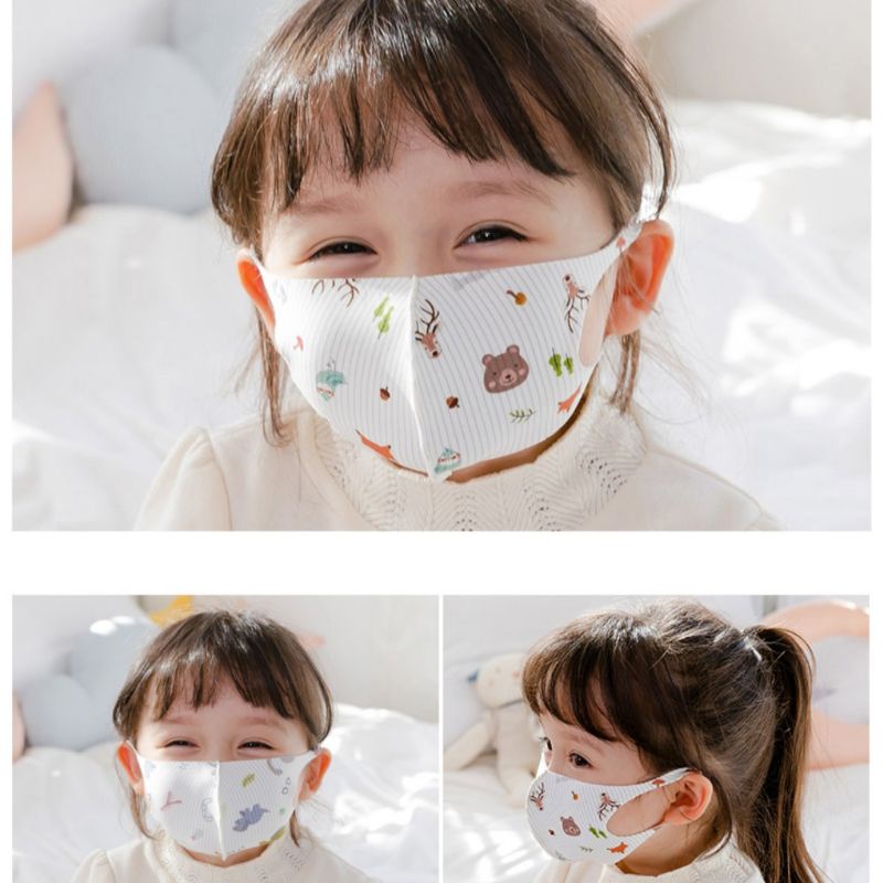 Khẩu trang kháng khuẩn 3D Bebenuvo Hàn quốc cho bé từ sơ sinh