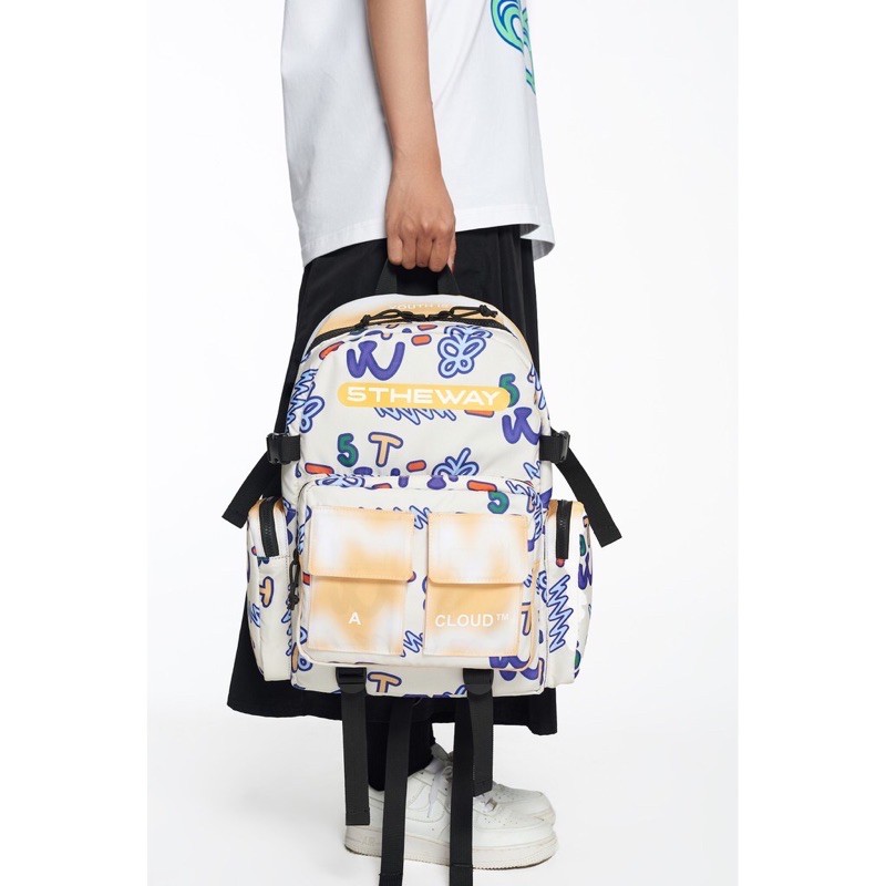 Balo 5THEWAY /teddy bear/ ROCKET BACKPACK - YELLOW