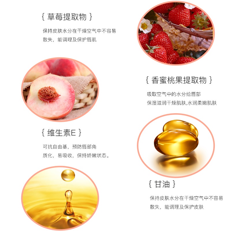 [Hàng mới về] Dầu Dưỡng Môi Icvc Chiết Xuất Trái Cây Tươi Tắn | BigBuy360 - bigbuy360.vn