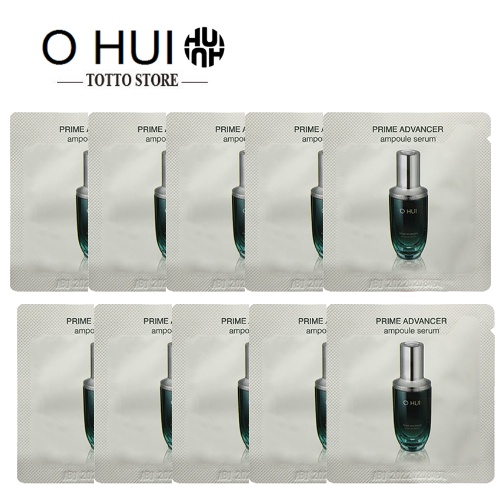 [10 gói] Tinh chất chống lão hóa Ohui Prime Advancer Ampoule Serum - Tinh chất Serum Ohui Xanh