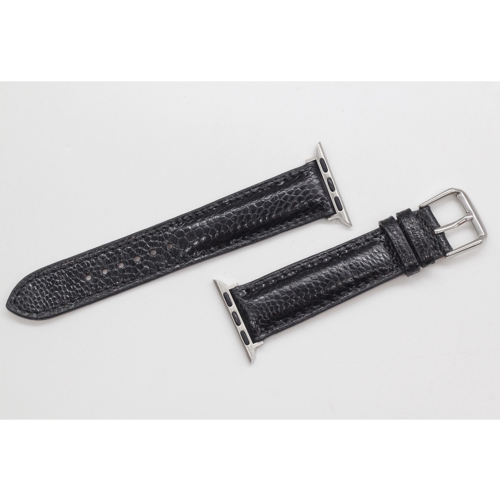 [Khóa Kim Cài] Dây Đeo Thay Thế  Apple watch, Dây Đồng Hồ Da Đà Điểu Hoàn Thiện Thủ Công Cao Cấp, Sản Phẩm Kèm Phụ Kiện