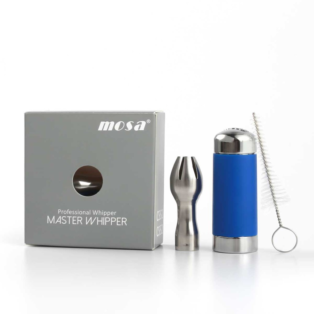 Bình làm kem inox MOSA 1.0L - BÌnh xịt kem inox chính hãng MOSA