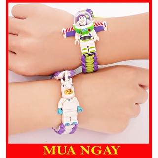 Vòng tay siêu hot paracord lego nhân vật hoạt hình V8 cao cấp