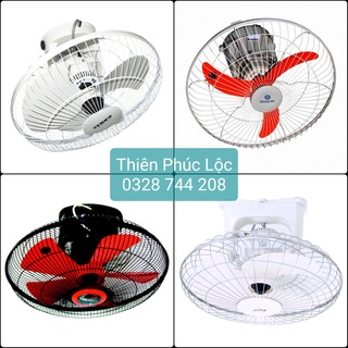 Quạt đảo trần các loại, Vinawind QTĐ400X-ĐB, Tico ĐB4, ĐKB5, Ching Hai HB9360A, Senko TD105, Phong Lan ĐT400ĐK, ĐT450