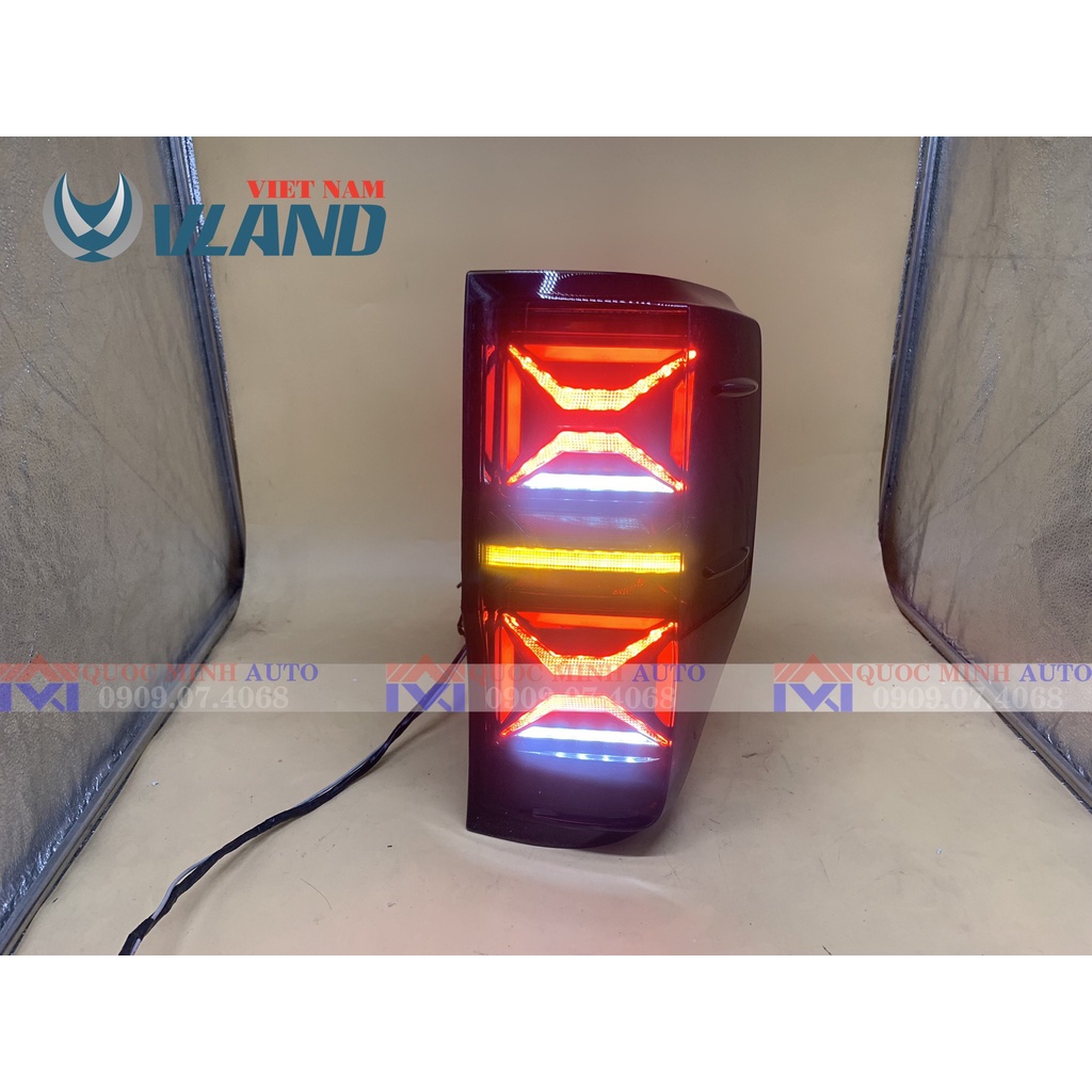 1 CẶP ĐÈN HẬU FORD RANGER 2012-2021 CHÍNH HÃNG VLAND MẪU SỐ 2