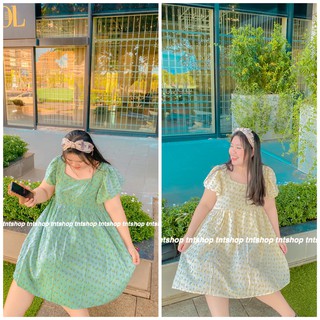 Đầm BBD hoa cánh tiên [ TNT Shop Bigsize 60kg - 90kg ] Ảnh thật 100%