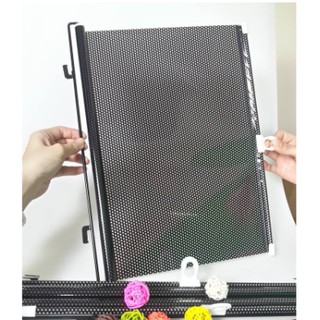 Rèm Cuốn Che Nắng Thông Minh (Loại lưới) - Rèm Chắn Nắng Cho Ô TÔ - Rèm Cuốn Rút Gọn Trên Kính ô tô, Cho Kính Cửa Sổ