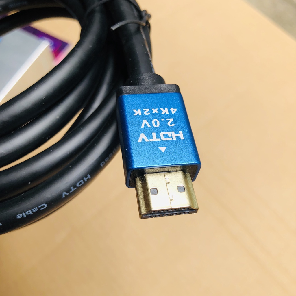 Cáp HDTV 4K Ul traHD 2.0V HDMI Premium Cable Ultra HD 4k 1.5m hàng chính hãng