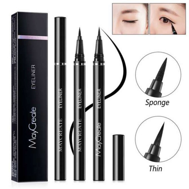 Bút kẻ mắt chống nước Maycreate Eyeliner MKM1