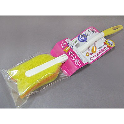 Dụng cụ rửa bình sữa mút xốp - mẫu mới Hàng Nhật