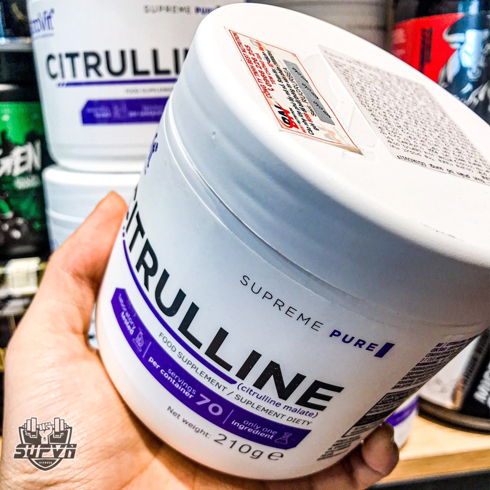 Citrulline Malate Ostrovit 210g - Tăng cường sức bền và sức mạnh trong tập luyện