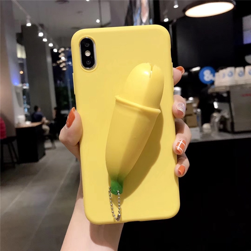 Ốp lưng hình quả chuối độc đáo cho điện thoại Samsung J7 J5 J2 Prime J7 J5 J3 Pro J4 J6 Plus J8 2018 | BigBuy360 - bigbuy360.vn