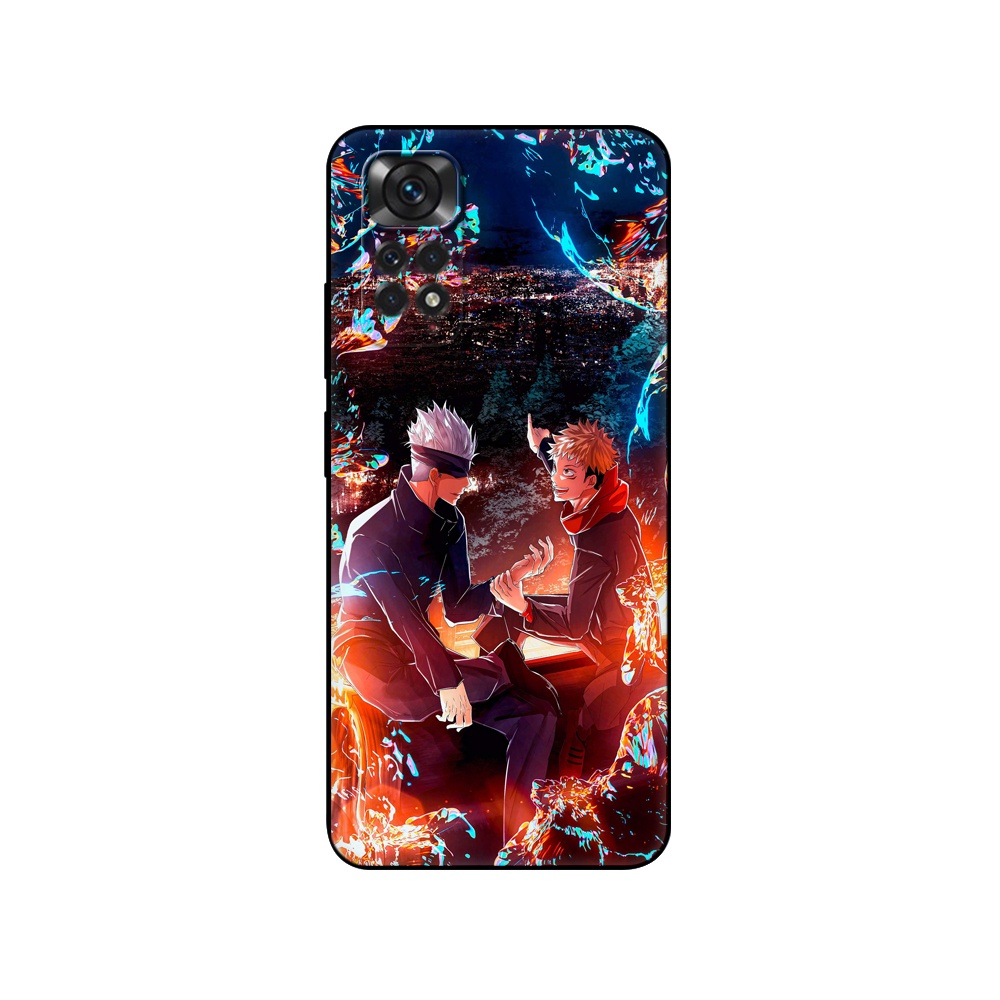 Ốp Điện Thoại Tpu Dẻo Màu Đen In Hình anime jujutsu kaisen Cho Xiaomi Redmi Note 11 Pro PLUS + 11S 5G 4G