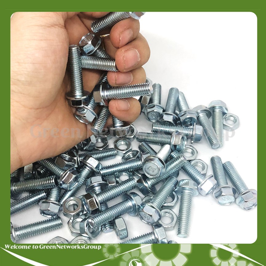 Bộ 50 con ốc tán bông lục giác 8ly3 Greennetworks