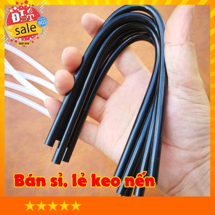 Keo nến đen/trắng, silicon keo đen/trắng đặc chuyên dụng cách điện cho các mối hàn, gắn kết các vật dụng