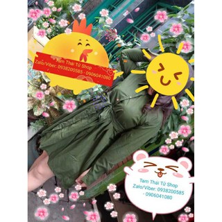 Đầm sơ mi xòe thắt nơ eo