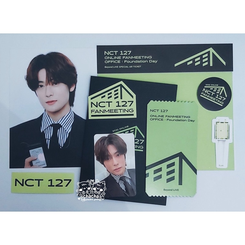 có sẵn Ar Ticket set beyond - NCT127 nguyên seal